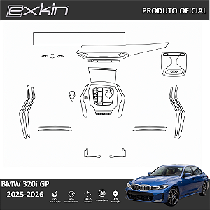 Kit PPF de Proteção Interno Completo - BMW 320i GP - 2025 á 2026