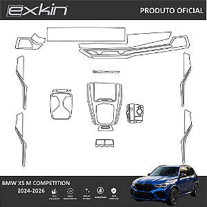 Kit PPF de Proteção Interno Completo - BMW X5 M Competition - 2024 á 2026