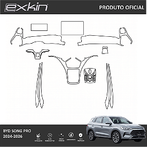 Kit PPF de Proteção Interno Completo - BYD Song Pro - 2024 á 2026