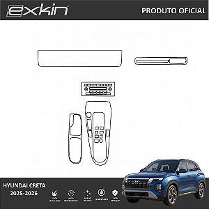 Kit PPF de Proteção Interno Completo - Hyundai Creta - 2025 á 2026