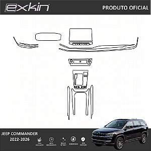 Kit PPF de Proteção Interno Completo - Jeep Commander - 2022 á 2026