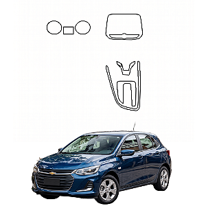 Kit PPF de Proteção Interno Completo - Chevrolet Onix - 2021 á 2024