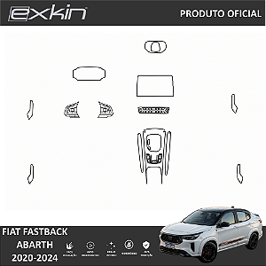 Kit PPF de Proteção Interno Completo - Fiat Fastback Abarth - 2020 á 2024