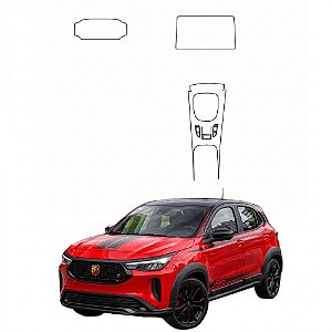 Kit PPF de Proteção Interno Completo - Fiat Pulse Abarth - 2022 á 2024