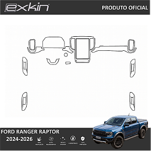 Kit PPF de Proteção Interno Completo - Ford Ranger Raptor - 2024 á 2026