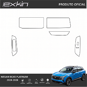 Kit PPF de Proteção Interno Completo - Nissan Kicks Platinum - 2024 á 2026
