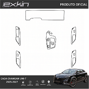 Kit PPF de Proteção Interno Completo - Caoa Changan UNI-T - 2025 á 2027