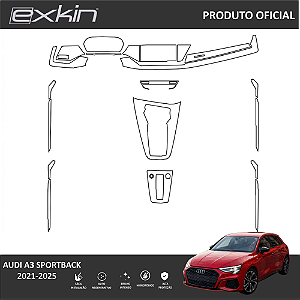 Kit PPF de Proteção Interno Completo - Audi A3 Sportback - 2021-2025
