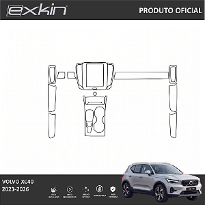 Kit PPF de Proteção Interno Completo - Volvo XC40 - 2023 - 2026