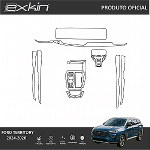 Kit PPF de Proteção Interno Completo - Ford Territory - 2024 á 2026
