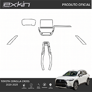 Kit PPF de Proteção Interno Completo - Toyota Corolla Cross - 2024 á 2026