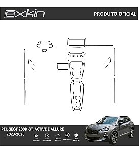 Kit Ppf De Proteção Interno Completo Peugeot 2008 2023-2025