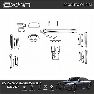 Kit PPF de Proteção Interno Completo - Honda Civic Advanced - 2025 á 2027