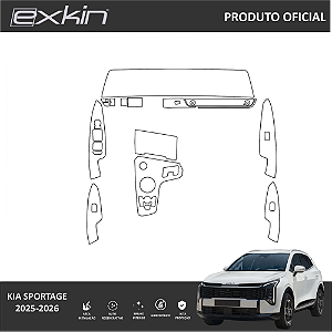Kit PPF de Proteção Interno Completo - Kia Sportage - 2024 á 2026