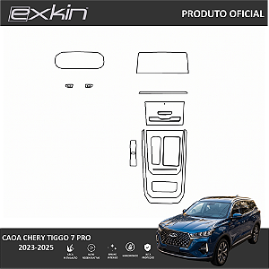 Kit PPF de Proteção Interno Completo - Caoa Chery Tiggo 7 Pro - 2023 á 2025