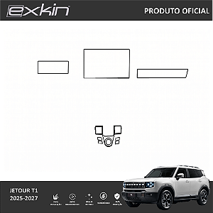 Kit PPF de Proteção Interno Completo - Jetour T1 - 2025 á 2027