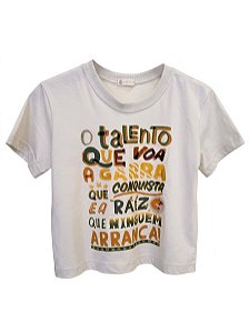 T-shirt orquídea Raiz Brasil