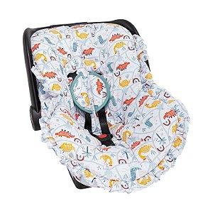 Capa Para Bebê Conforto 3 Peças Dinossauros Batistela Baby