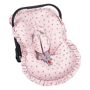 Capa Para Bebê Conforto 3 Peças Florzinha Batistela Baby