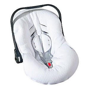 Capa Para Bebê Conforto Matelado Branco Batistela Baby