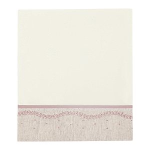 Cueiro Em Malha Dupla Penteada Linho Premium Rosê Batistela