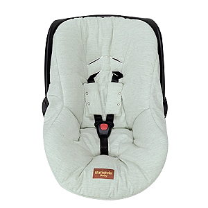 Capa para Bebê Conforto Linho Verde Batistela Baby