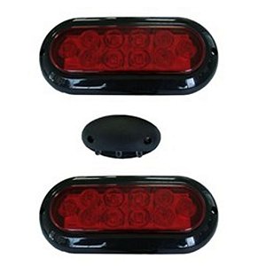 Lanterna submersível para carreta - Led vermelho