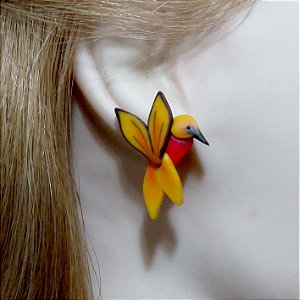 Beija-flor - Brinco Xaxá modelo 2 - 01