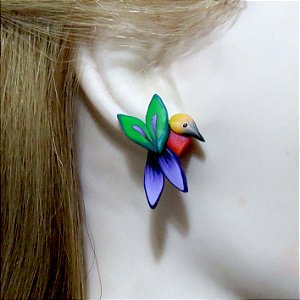 Beija-flor - Brinco Xaxá modelo 2 - 02