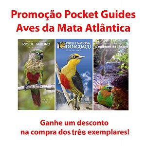 Promoção pocket guides Aves da Mata Atlântica
