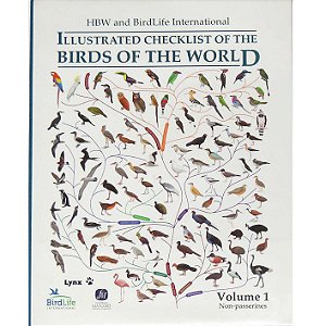 Illustrated Checklist of the Birds of the World - vol. 1 Non-passerines - SEMINOVO