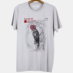 Pica-pau-de-cara-canela - Camiseta Yes Bird