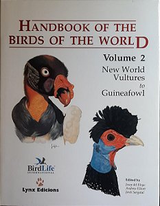 Handbook of the Birds of the World Vol.2 New World Vultures to Guineafowl - USADO