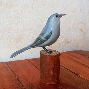 João-pobre - Miniatura madeira Valdeir José