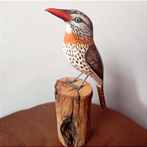 Rapazinho-dos-velhos - Miniatura madeira Valdeir José