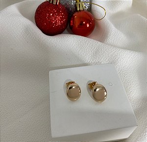 BRINCO MODELO BOTÃO LISO