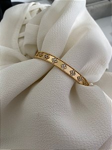 BRACELETE TREVO CRISTAL