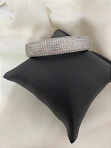 BRACELETE CRAVEJADO MEDIO - PREMIUM BIJUTERIA