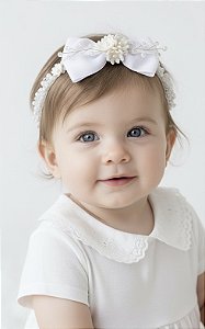 Tiara Laço Flores