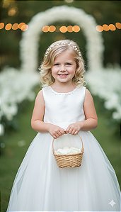 Tiara Gotas Peroladas