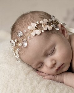 Tiara Gotas Borboletas