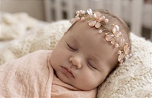 Tiara Cristal Borboletas