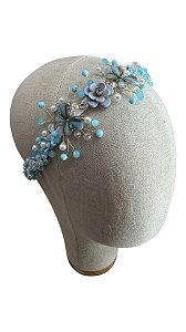 Tiara Cristal Borboletas Color