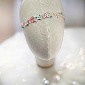 Tiara Brilhinho das Borboletas