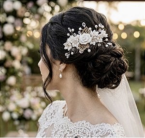 Pente Flores que Encantam