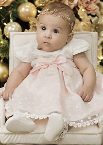 Tiara De Luxo Folhagem Rose