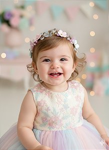 Tiara Flores no Jardim