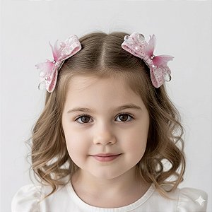 Par Lacinho Borboletas Marias