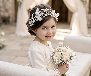 Tiara Jardim das Borboletas Duas Voltas Off