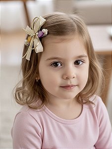 Laço Folhagem Madrepérola